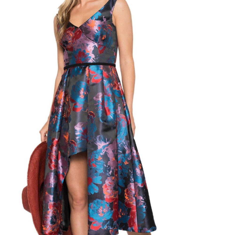 Black Halo takim metallic dress 2